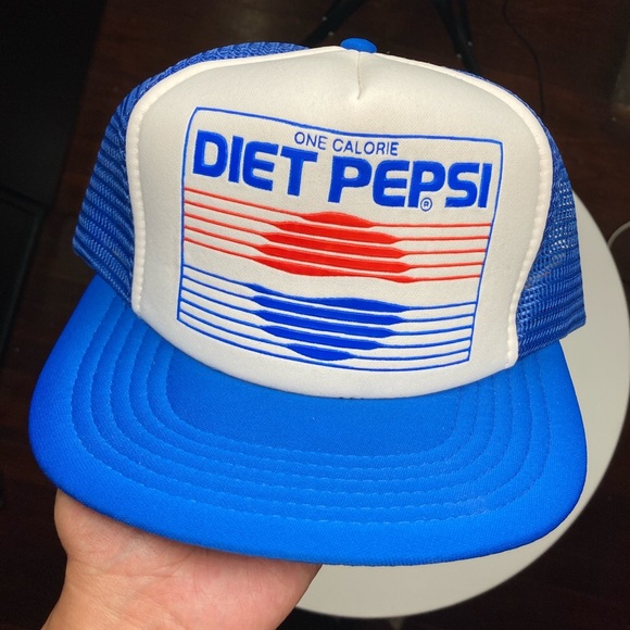 Vintage 80’s One Calorie Diet Pepsi Trucker Hat
Size: OS - Picture 1 of 4